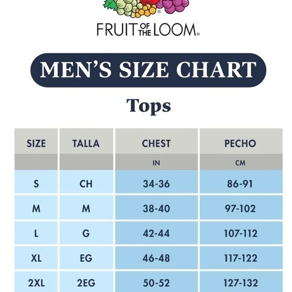 Fruit of the Loom Men's Eversoft Pocket T-Shirt Undershirts, 6-Pack - Picture 8 of 10